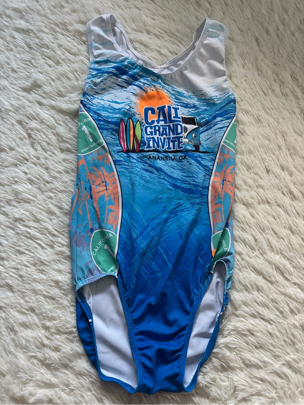 GK California Grand gymnastics leotard